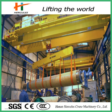 Double Girder Bridge Crane with Carrier Beam